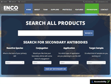 Tablet Screenshot of enco.co.il