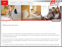 Tablet Screenshot of enco.de