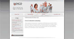 Desktop Screenshot of enco.no